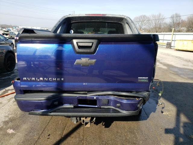 3GNVKEE09AG238293 - 2010 CHEVROLET AVALANCHE LS BLUE photo 6