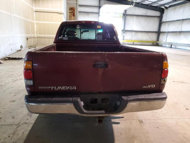 5TBRT34133S337419 - 2003 TOYOTA TUNDRA ACCESS CAB SR5 MAROON photo 6