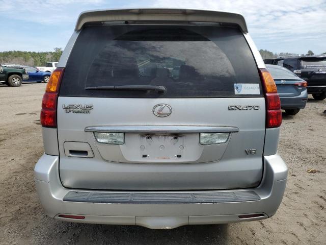 JTJBT20XX70131081 - 2007 LEXUS GX 470 SILVER photo 6