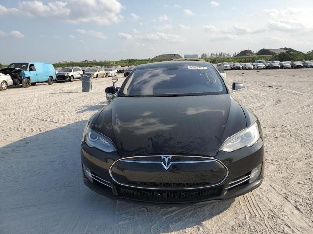 5YJSA1H16EFP32120 - 2014 TESLA MODEL S Սև լուսանկար 5