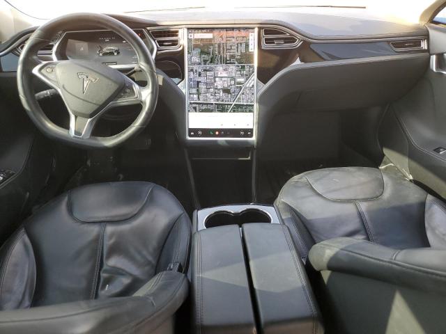 5YJSA1H16EFP32120 - 2014 TESLA MODEL S Սև լուսանկար 8