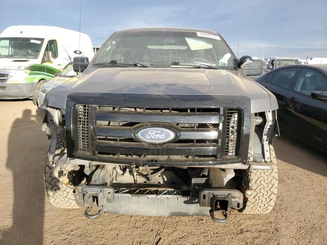 1FTEW1E89AKA98752 - 2010 FORD F150 SUPERCREW GRAY photo 5