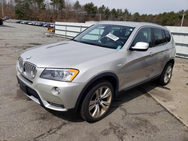 5UXWX7C50DL979169 - 2013 BMW X3 XDRIVE35I SILVER photo 1