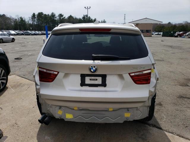 5UXWX7C50DL979169 - 2013 BMW X3 XDRIVE35I SILVER photo 6