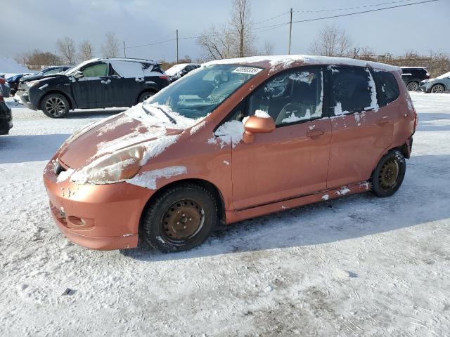 JHMGD38647S807874 - 2007 HONDA FIT S 橙色 照片 1