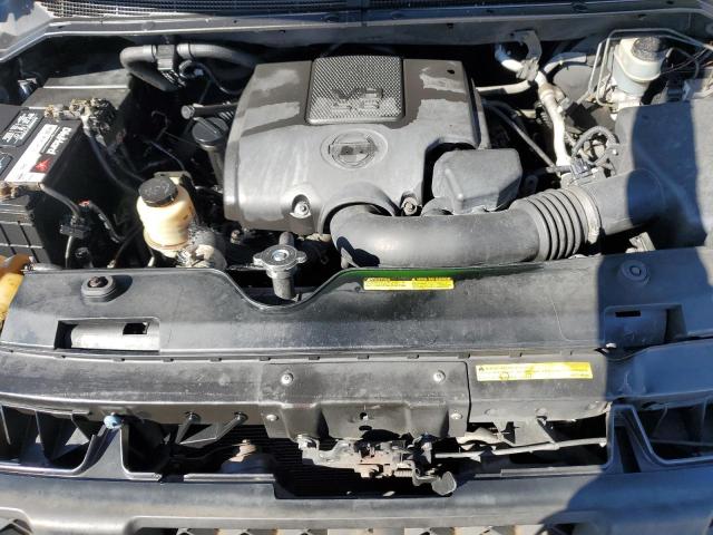 1N6BA06E68N309122 - 2008 NISSAN TITAN XE GRAY photo 11