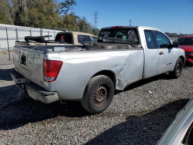 1N6BA06E68N309122 - 2008 NISSAN TITAN XE GRAY photo 3