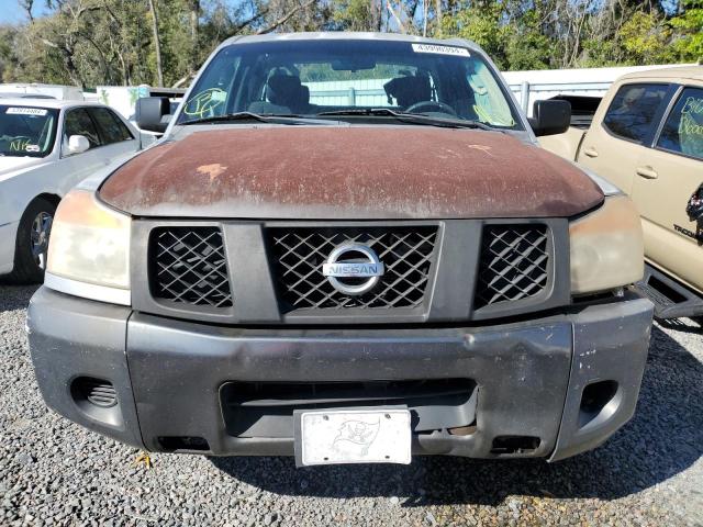 1N6BA06E68N309122 - 2008 NISSAN TITAN XE GRAY photo 5