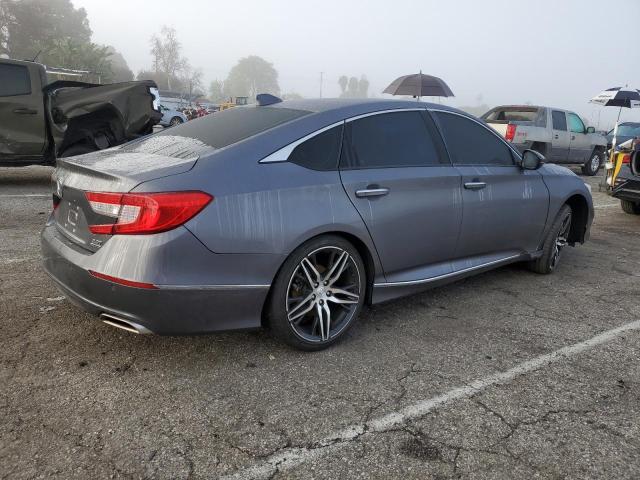 1HGCV2F90MA028821 - 2021 HONDA ACCORD TOURING GRAY photo 3