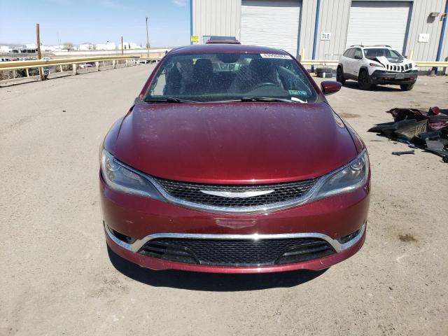 1C3CCCCB8FN619285 - 2015 CHRYSLER 200 C RED photo 5