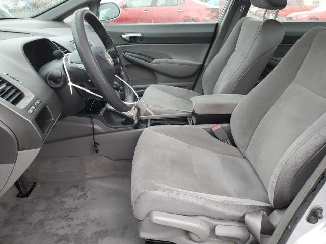 2HGFA16508H336403 - 2008 HONDA CIVIC LX SILVER photo 7