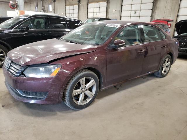 2013 VOLKSWAGEN PASSAT S, 