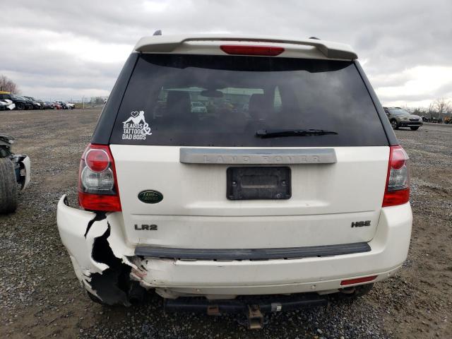 SALFT2BN7AH172544 - 2010 LAND ROVER LR2 HSE TECHNOLOGY WHITE photo 6