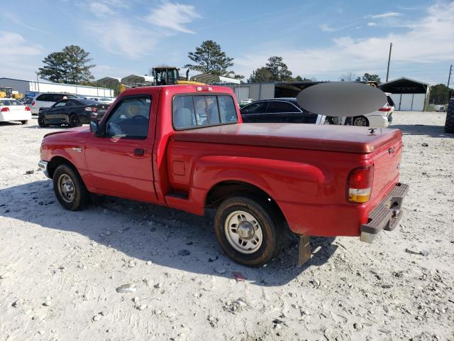 1FTCR10UXVPB53382 - 1997 FORD RANGER RED photo 2