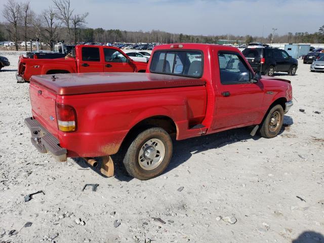 1FTCR10UXVPB53382 - 1997 FORD RANGER RED photo 3