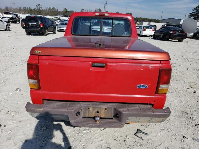 1FTCR10UXVPB53382 - 1997 FORD RANGER RED photo 6