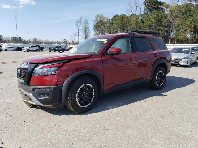 5N1DR3BD7PC226792 - 2023 NISSAN PATHFINDER SV MAROON photo 1