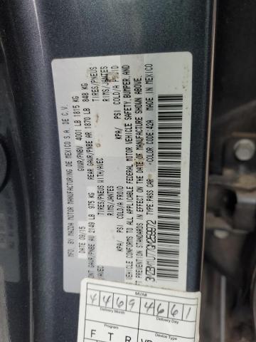 3MZBM1U77GM259972 - 2016 MAZDA 3 SPORT GRAY photo 12