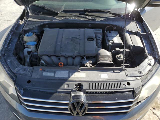 1VWBH7A31DC049230 - 2013 VOLKSWAGEN PASSAT SE GRAY photo 11