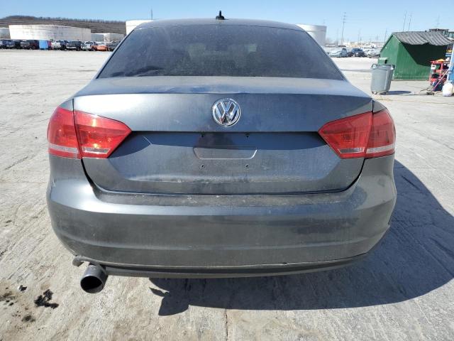 1VWBH7A31DC049230 - 2013 VOLKSWAGEN PASSAT SE GRAY photo 6