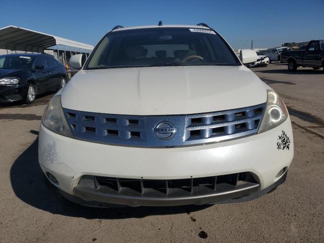 JN8AZ08WX3W211571 - 2003 NISSAN MURANO SL WHITE photo 5