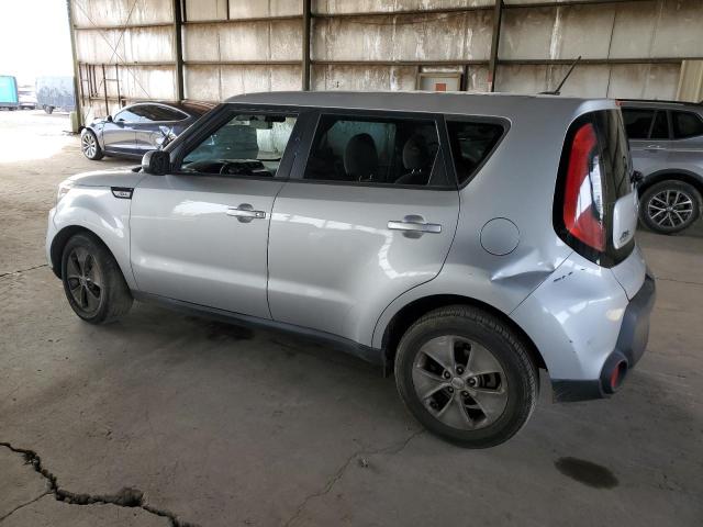 KNDJN2A20F7817129 - 2015 KIA SOUL SILVER photo 2