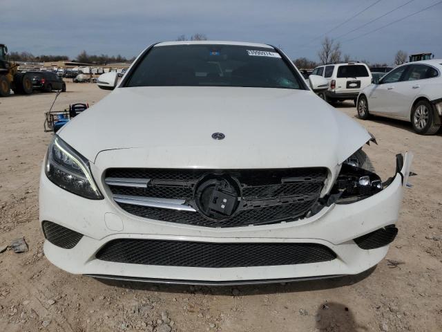 55SWF8DB9KU289174 - 2019 MERCEDES-BENZ C 300 WHITE photo 5