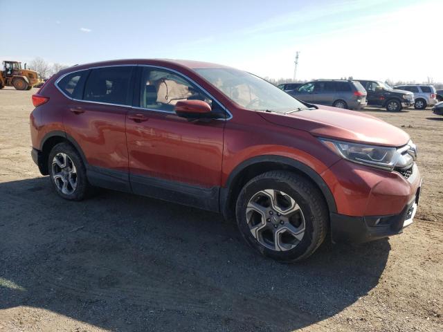 2HKRW2H88HH130568 - 2017 HONDA CR-V EXL RED photo 4