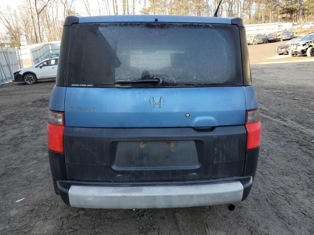 5J6YH28328L017053 - 2008 HONDA ELEMENT LX BLUE photo 6