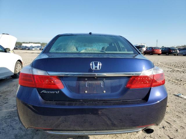 1HGCR2F8XFA254878 - 2015 HONDA ACCORD EXL BLUE photo 6