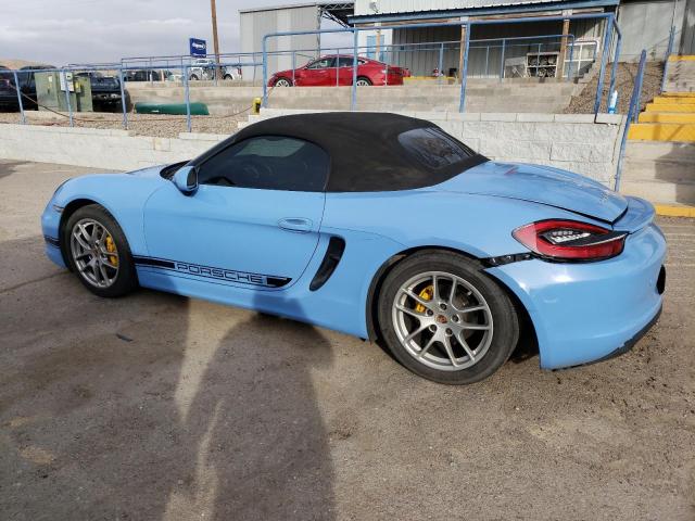 WP0CA2A80ES120127 - 2014 PORSCHE BOXSTER BLUE photo 2