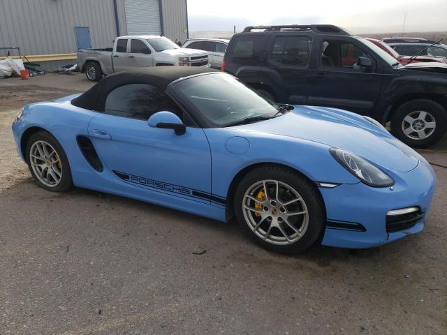 WP0CA2A80ES120127 - 2014 PORSCHE BOXSTER BLUE photo 4