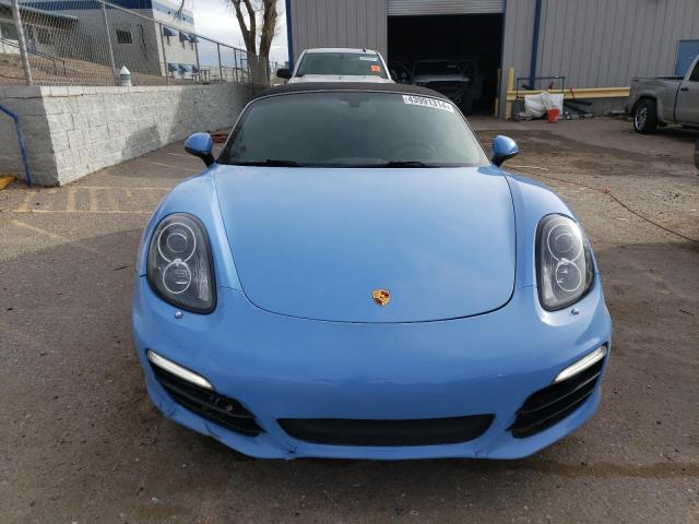 WP0CA2A80ES120127 - 2014 PORSCHE BOXSTER BLUE photo 5