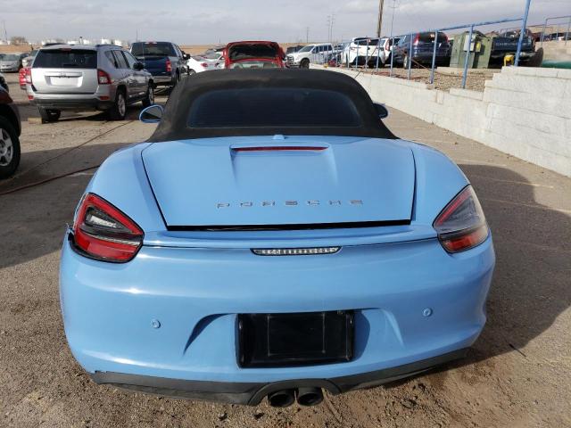 WP0CA2A80ES120127 - 2014 PORSCHE BOXSTER BLUE photo 6