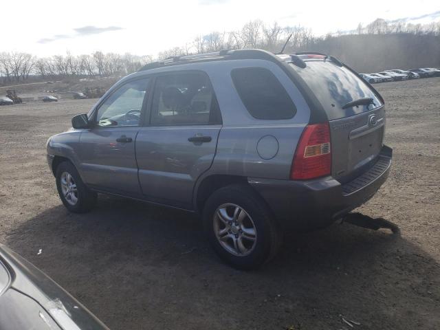 KNDJE723987533618 - 2008 KIA SPORTAGE EX GRAY photo 2