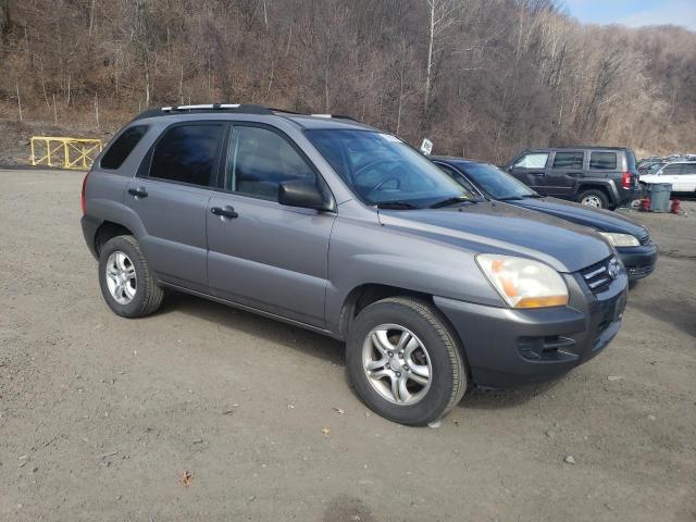 KNDJE723987533618 - 2008 KIA SPORTAGE EX GRAY photo 4