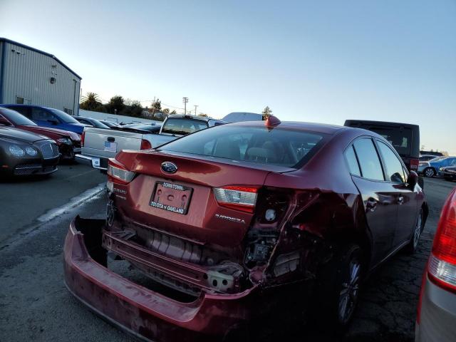 4S3GKAD66J3619070 - 2018 SUBARU IMPREZA PREMIUM PLUS BURGUNDY photo 3