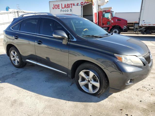 2T2BK1BA0BC095923 - 2011 LEXUS RX 350 GRAY photo 4