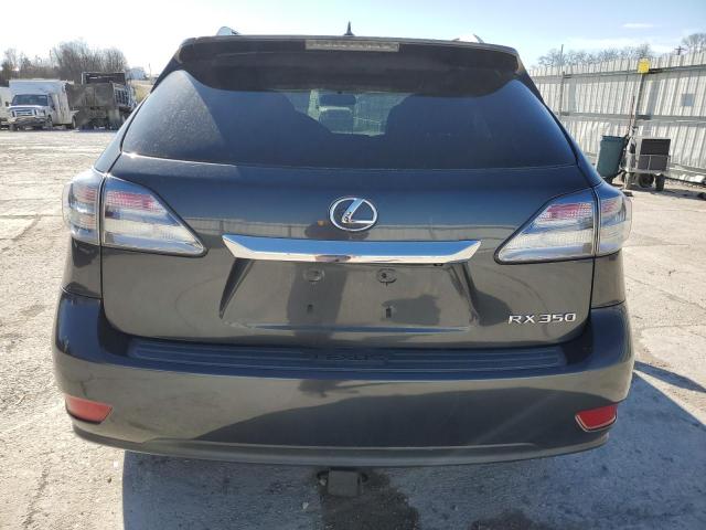 2T2BK1BA0BC095923 - 2011 LEXUS RX 350 GRAY photo 6