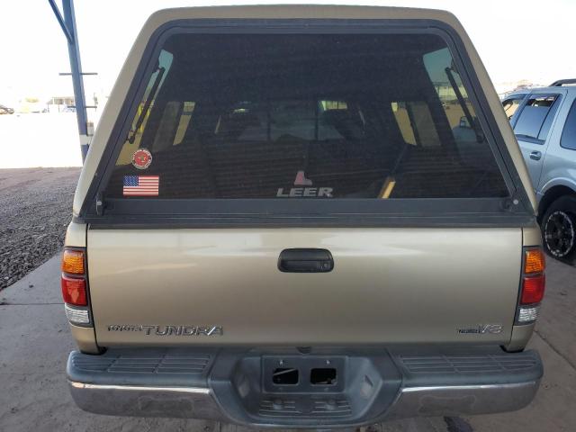 5TBRT34144S449597 - 2004 TOYOTA TUNDRA ACCESS CAB SR5 TAN photo 6