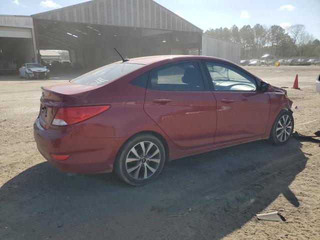 KMHCT4AE9HU365072 - 2017 HYUNDAI ACCENT SE RED photo 3