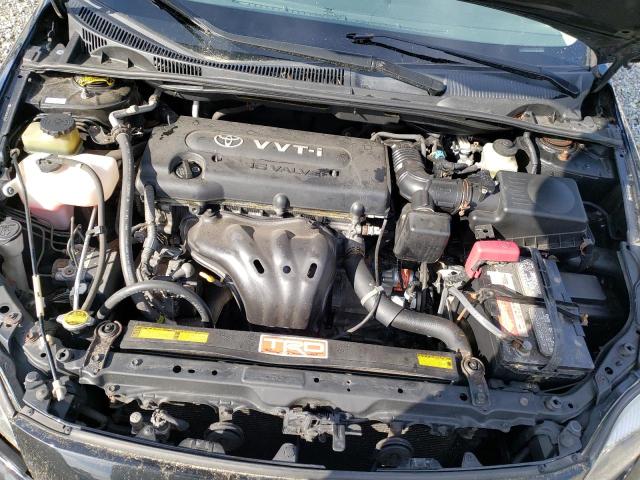 JTKDE177270177826 - 2007 TOYOTA SCION TC შავი ფოტო 11