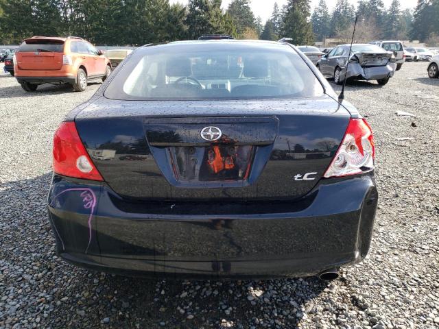 JTKDE177270177826 - 2007 TOYOTA SCION TC შავი ფოტო 6