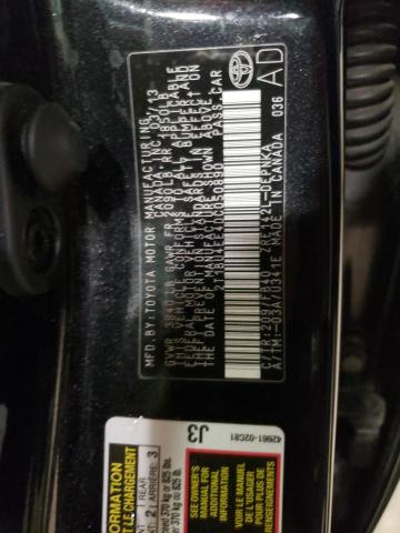 2T1BU4EE4DC050890 - 2013 TOYOTA COROLLA BASE BLUE photo 12