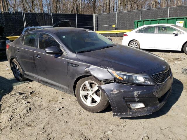 5XXGM4A7XFG444094 - 2015 KIA OPTIMA LX GRAY photo 4