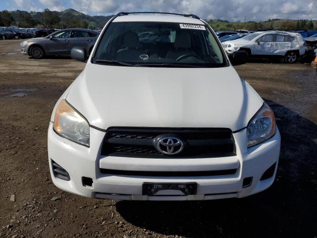 2T3ZF4DV9AW027407 - 2010 TOYOTA RAV4 WHITE photo 5