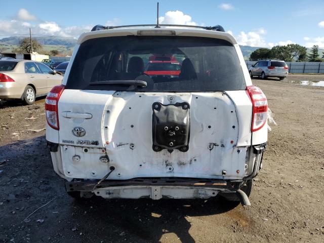 2T3ZF4DV9AW027407 - 2010 TOYOTA RAV4 WHITE photo 6