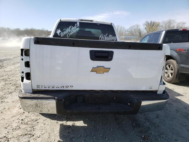 2GCEK19J081106028 - 2008 CHEVROLET SILVERADO WHITE photo 6