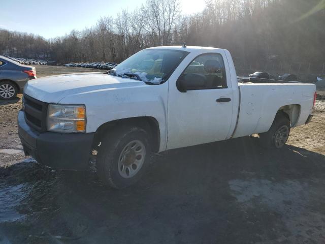 1GCEC14X58Z156696 - 2008 CHEVROLET SILVERADO C1500 WHITE photo 1