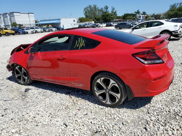 2HGFG4A55FH701002 - 2015 HONDA CIVIC SI RED photo 2